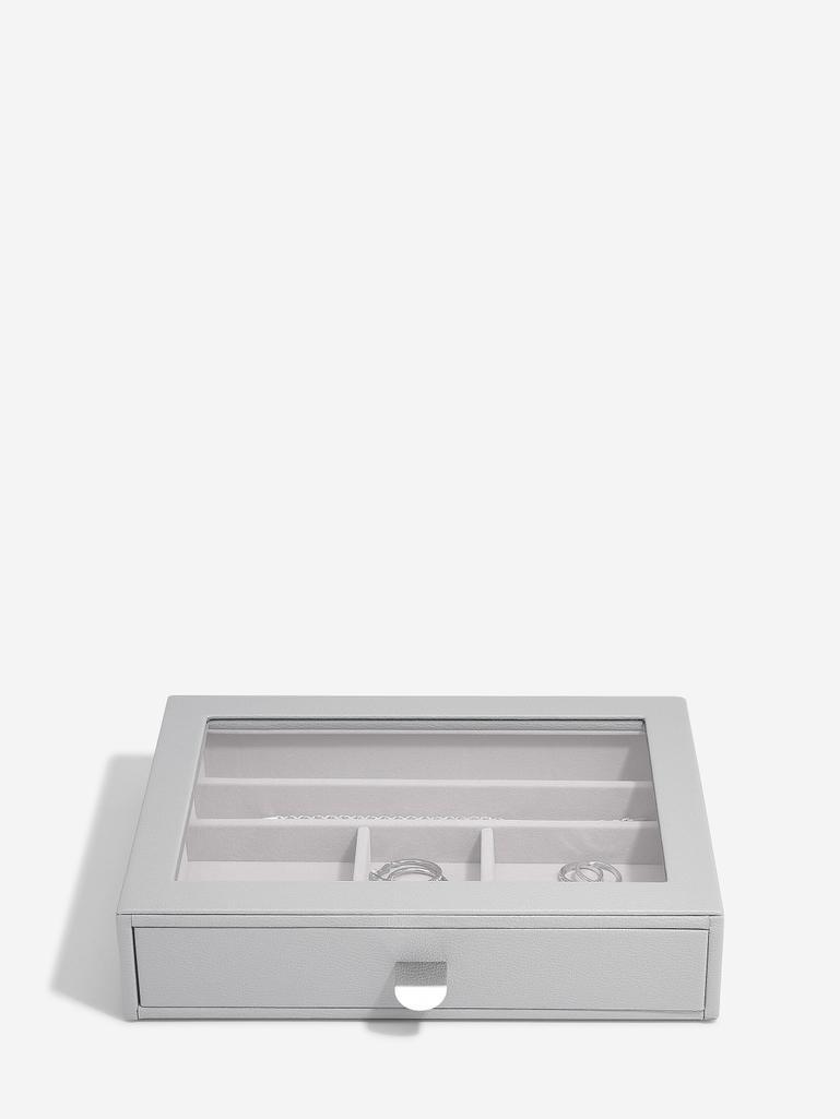 Pebble Grey Classic Jewellery Box Display Drawer