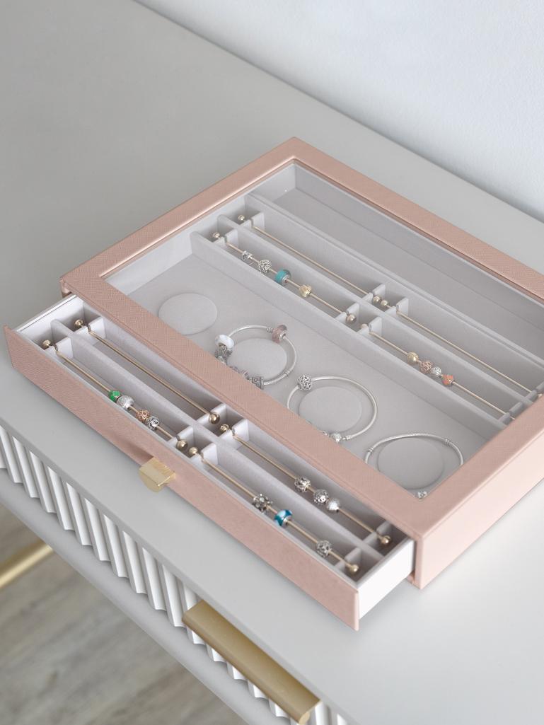 Blush Pink Supersize Bracelet Display Drawer