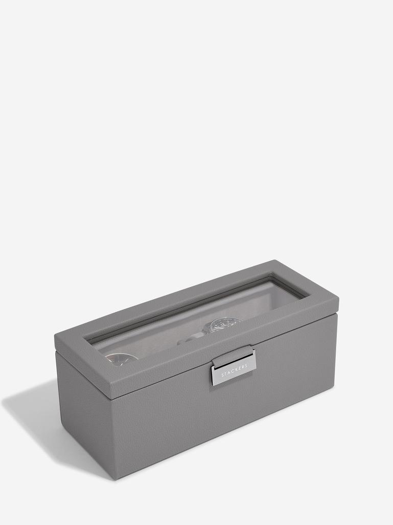 Slate Grey 4 Piece Watch Box