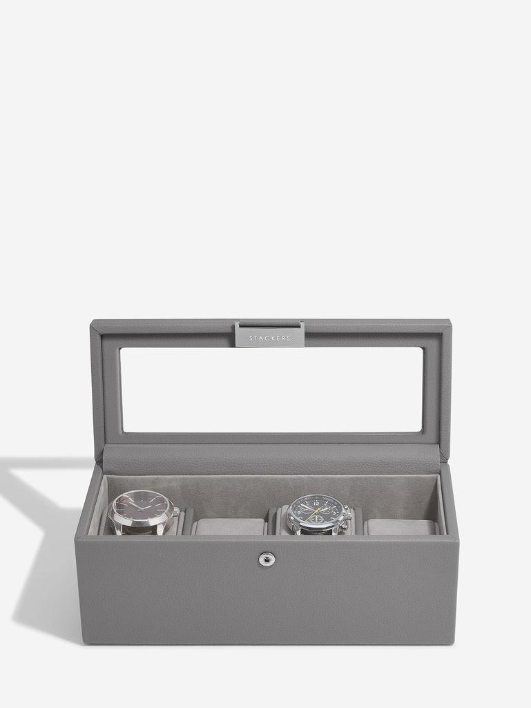 Slate Grey 4 Piece Watch Box