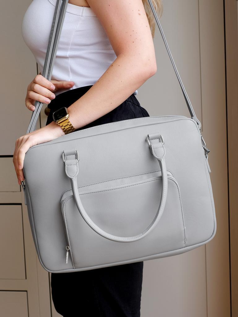 Pebble Grey Laptop Bag