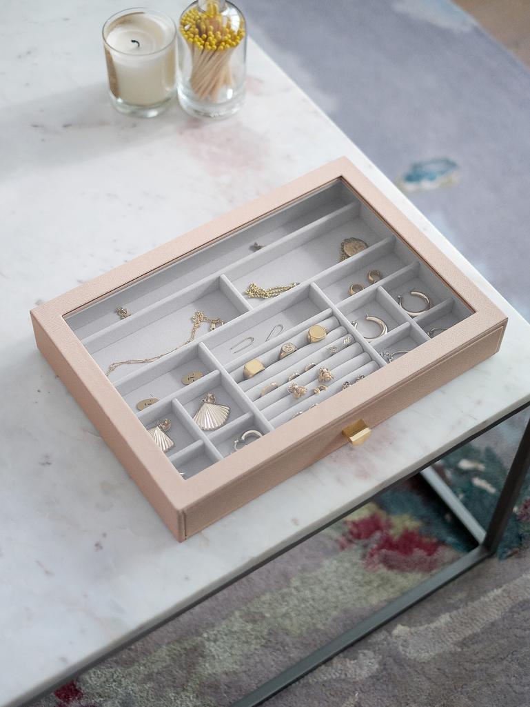 Blush Supersize Jewellery Box Display Drawer