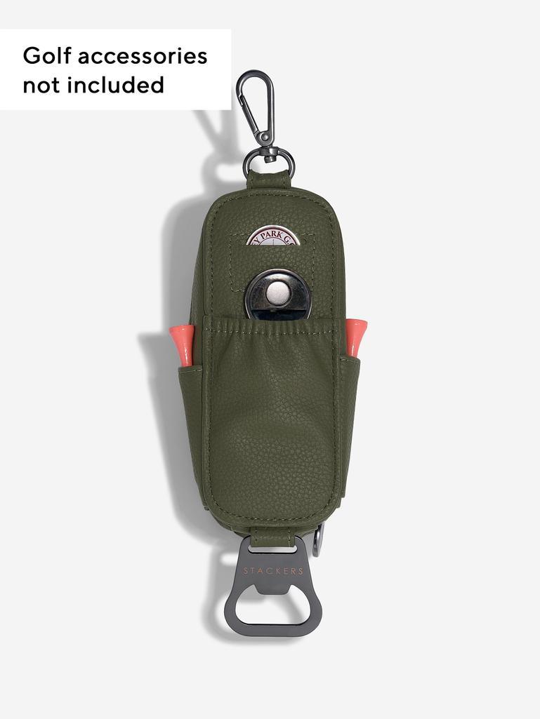 Olive Green Golf Accessory Caddy