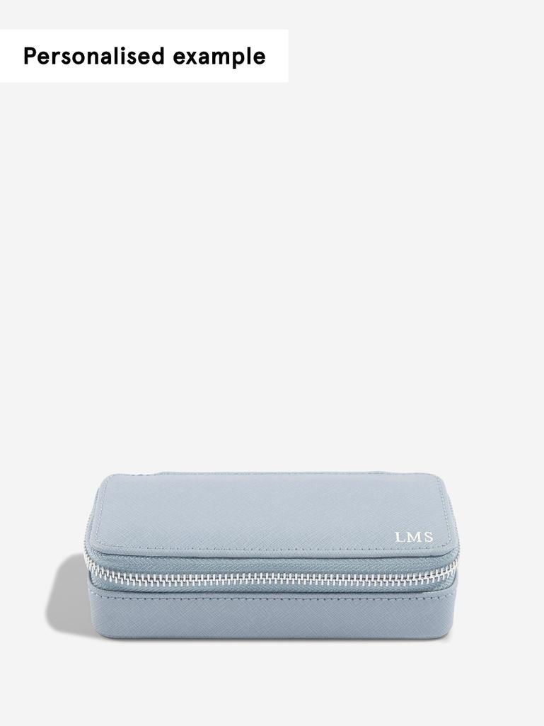 Pudełko podróżne na biżuterię Travel Medium Stackers dusky blue